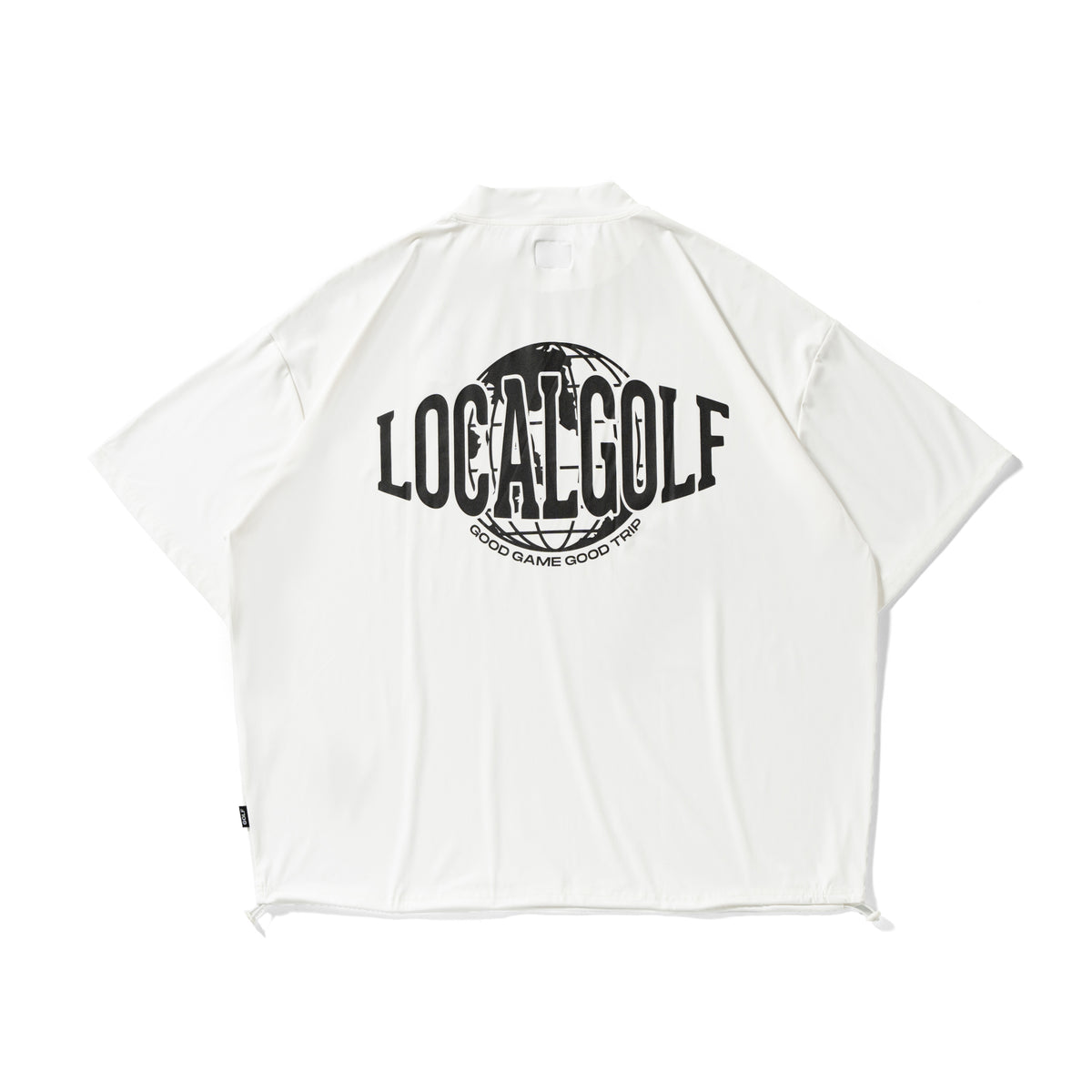 メンズウェア local GOLF Worldwide S/S MOCK NECK Worldwide S/S MOCK NECK | White – Local GOLF
