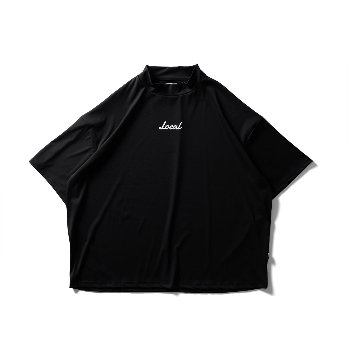 OG Logo S/S MOCK NECK | Black