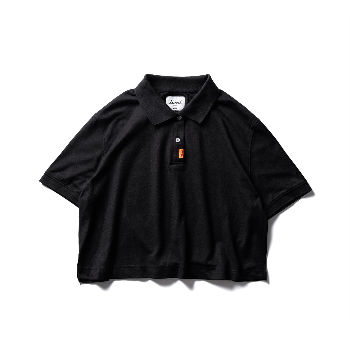 Basic Short S/S POLO | Black – Local GOLF