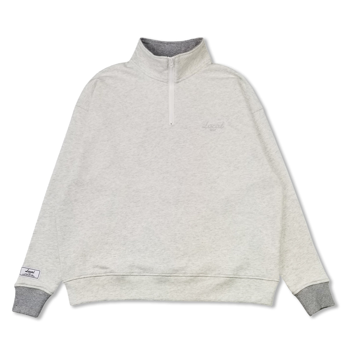 OG HALF ZIP WARM SWEAT GRAY – Local GOLF