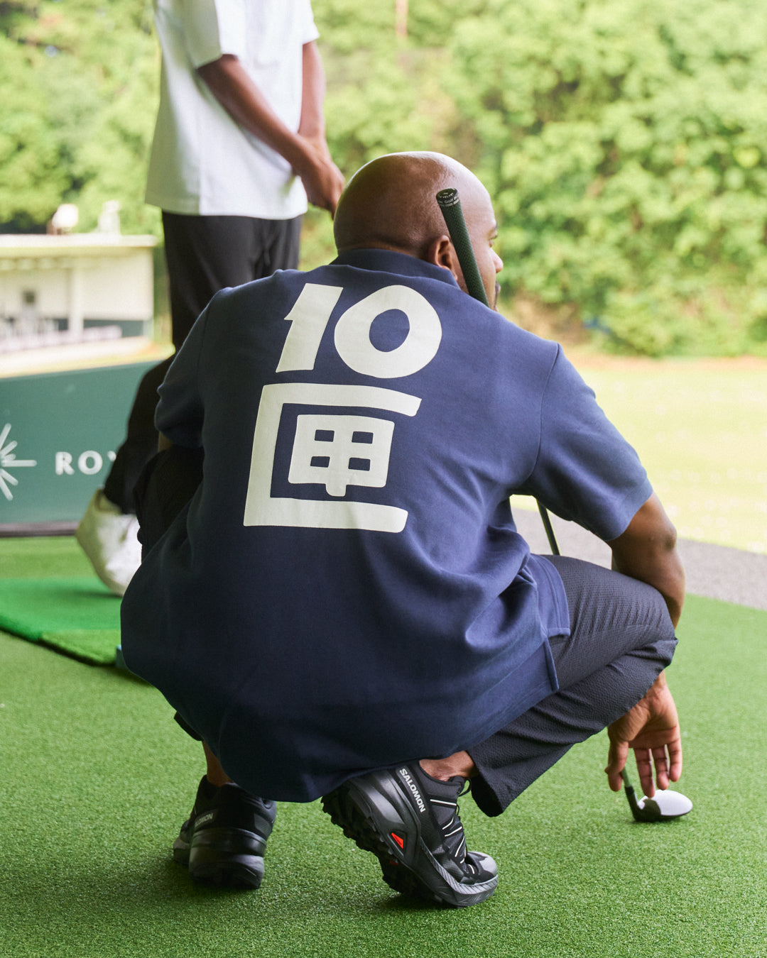 Local GOLF × 10匣 | OG Logos S/S POLO | Navy