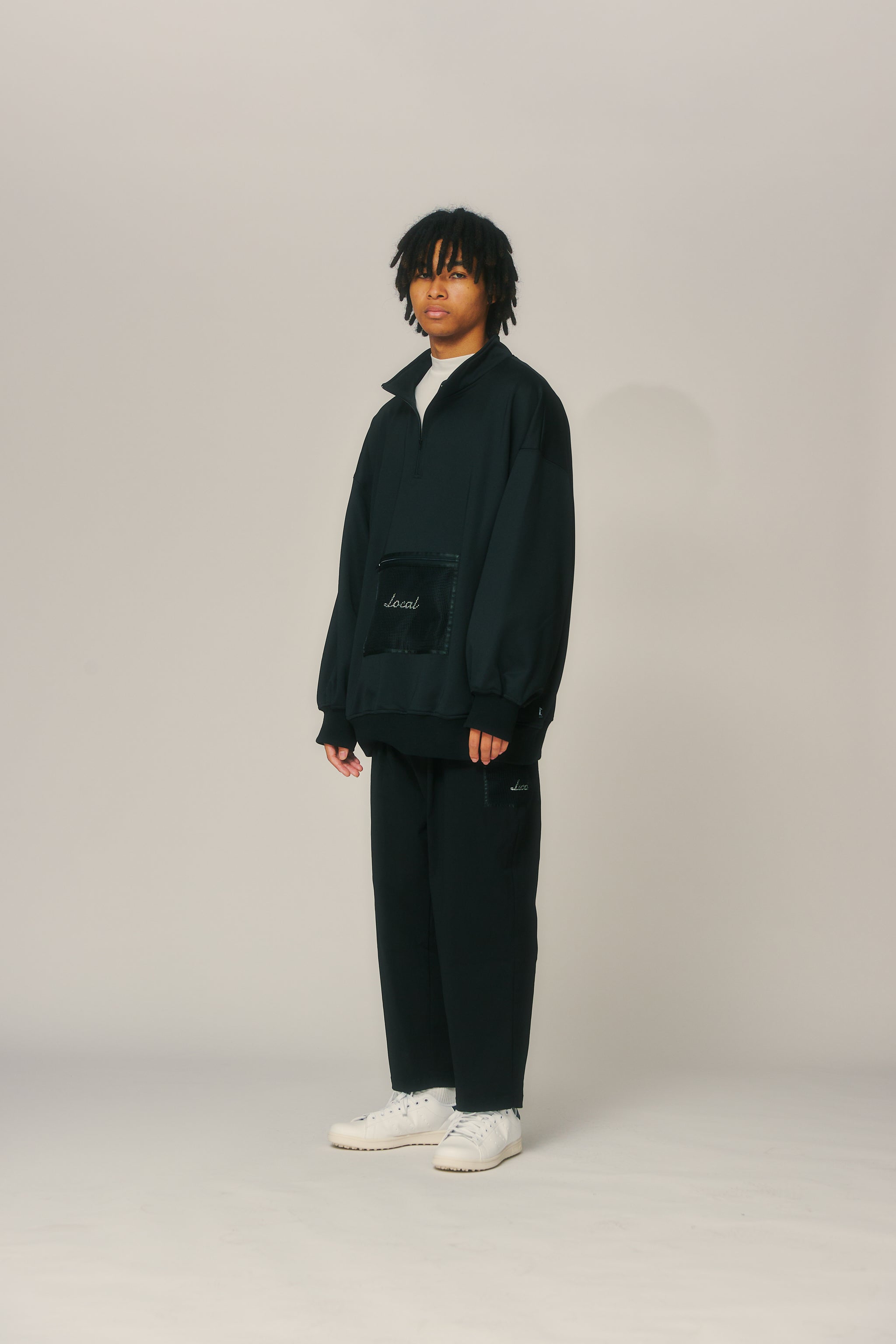 OG Logo Mesh Pocket Stretch Chino PANTS Black – Local GOLF