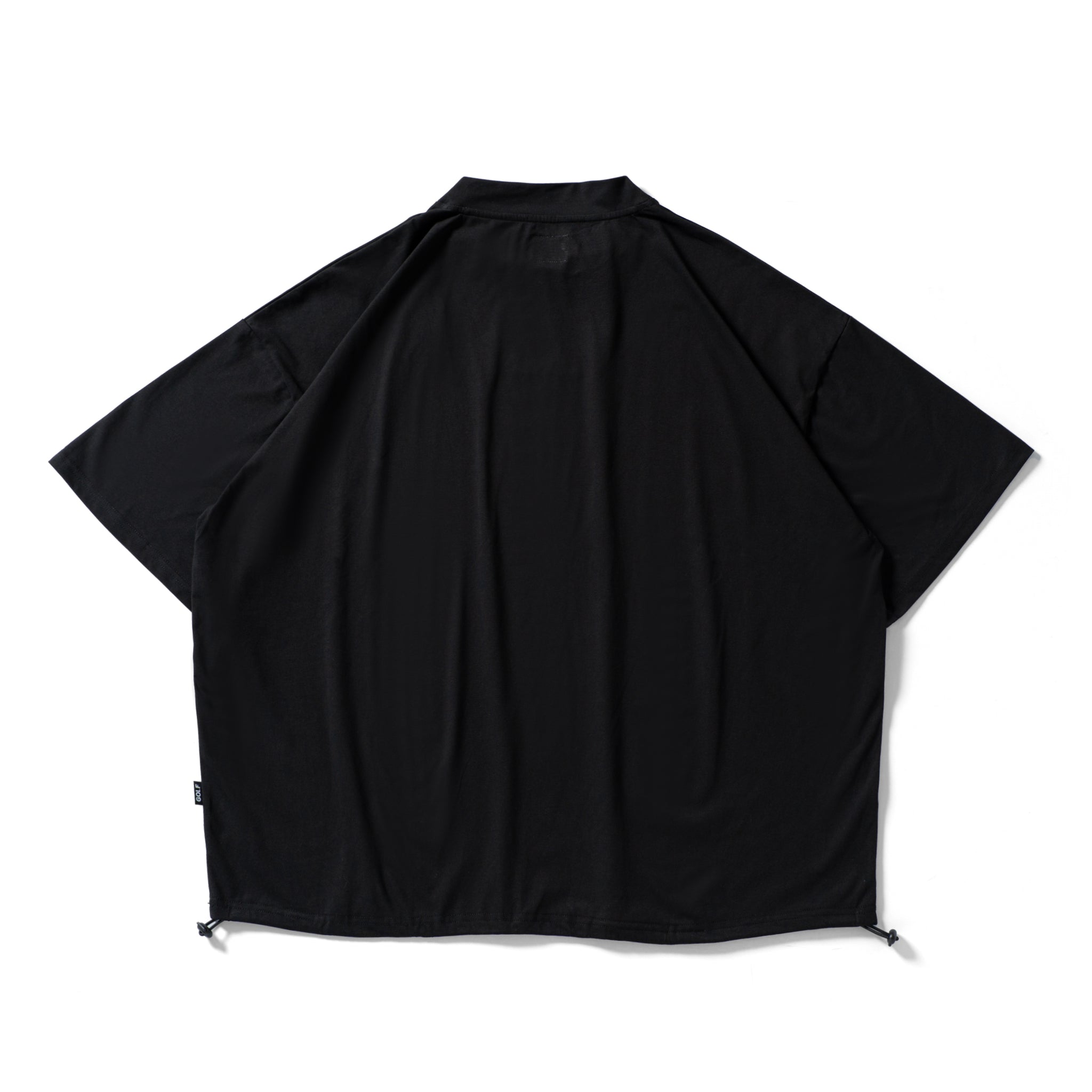 OG Embroidery S/S MOCK NECK | Black – Local GOLF