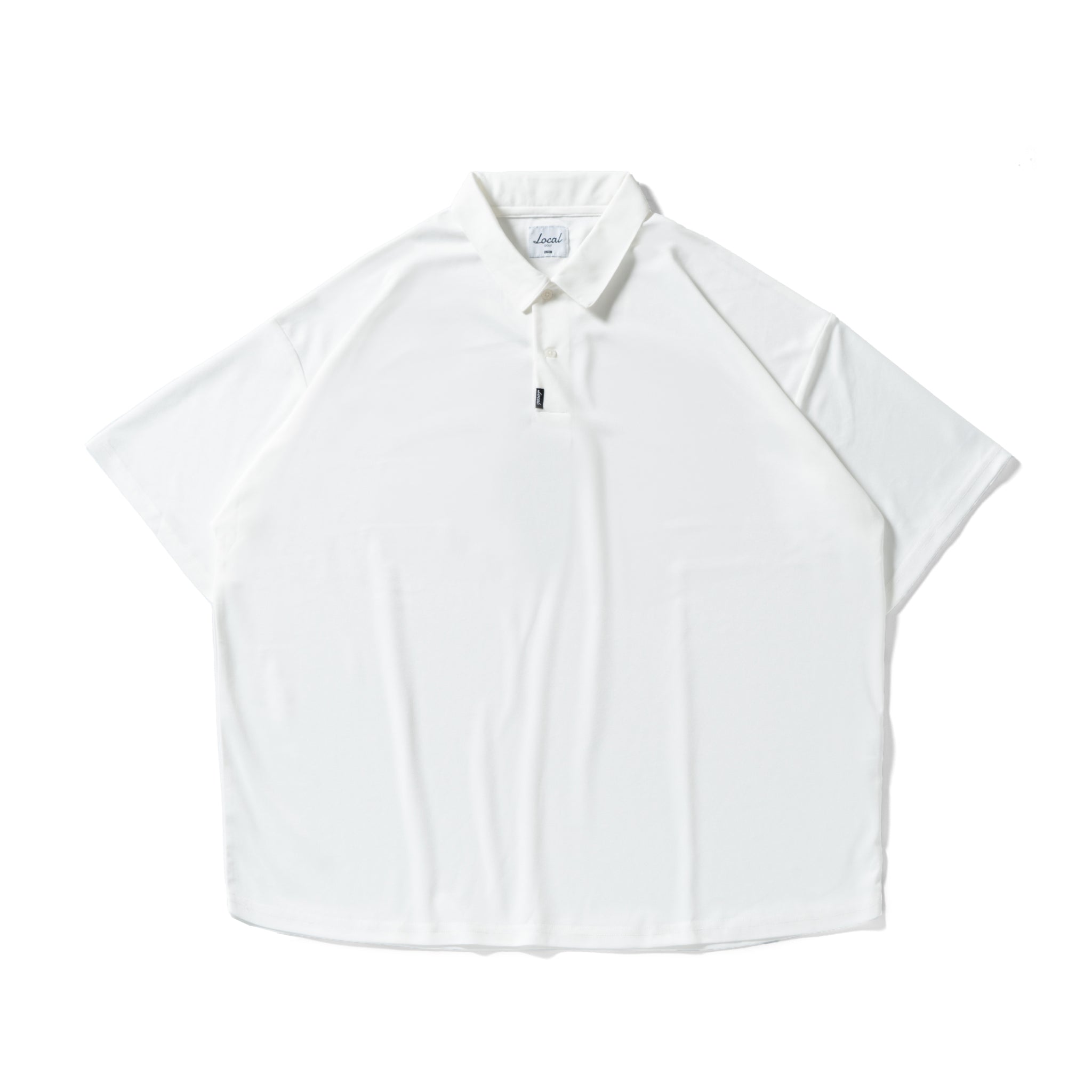 Local golf Good Game Ellipse ポロ 白色M/Lサイズ Good Game Ellipse S/S POLO | White – Local GOLF