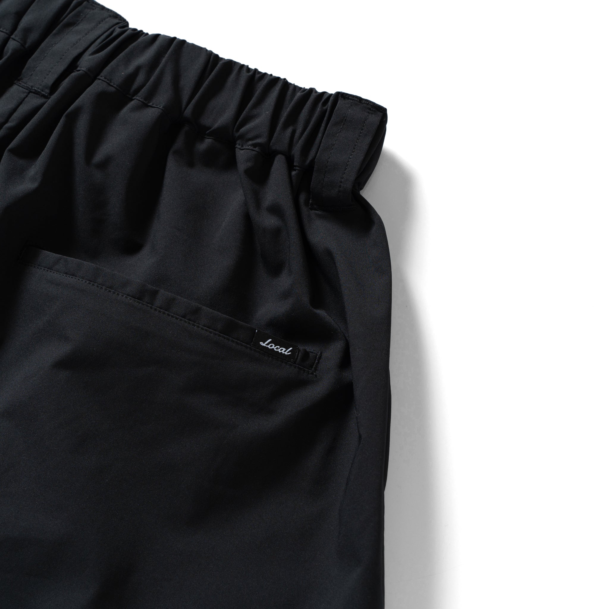 Stretch Nylon Easy SHORTS | Black – Local GOLF