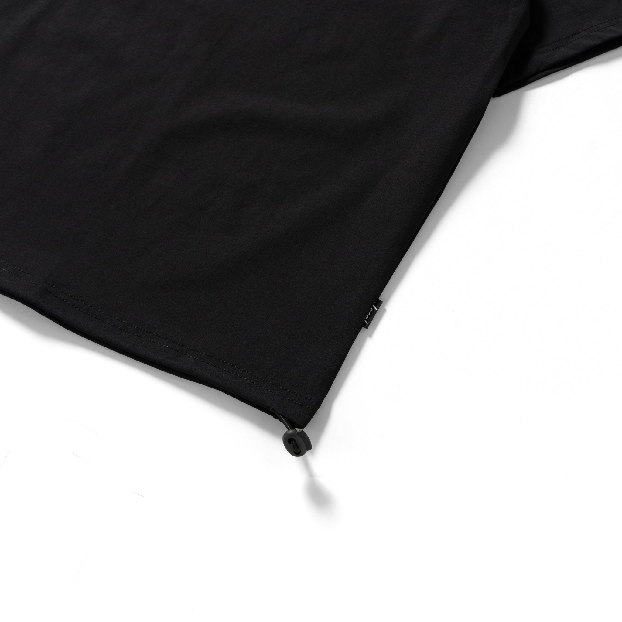 Nylon S/S MOCK NECK | Black – Local GOLF