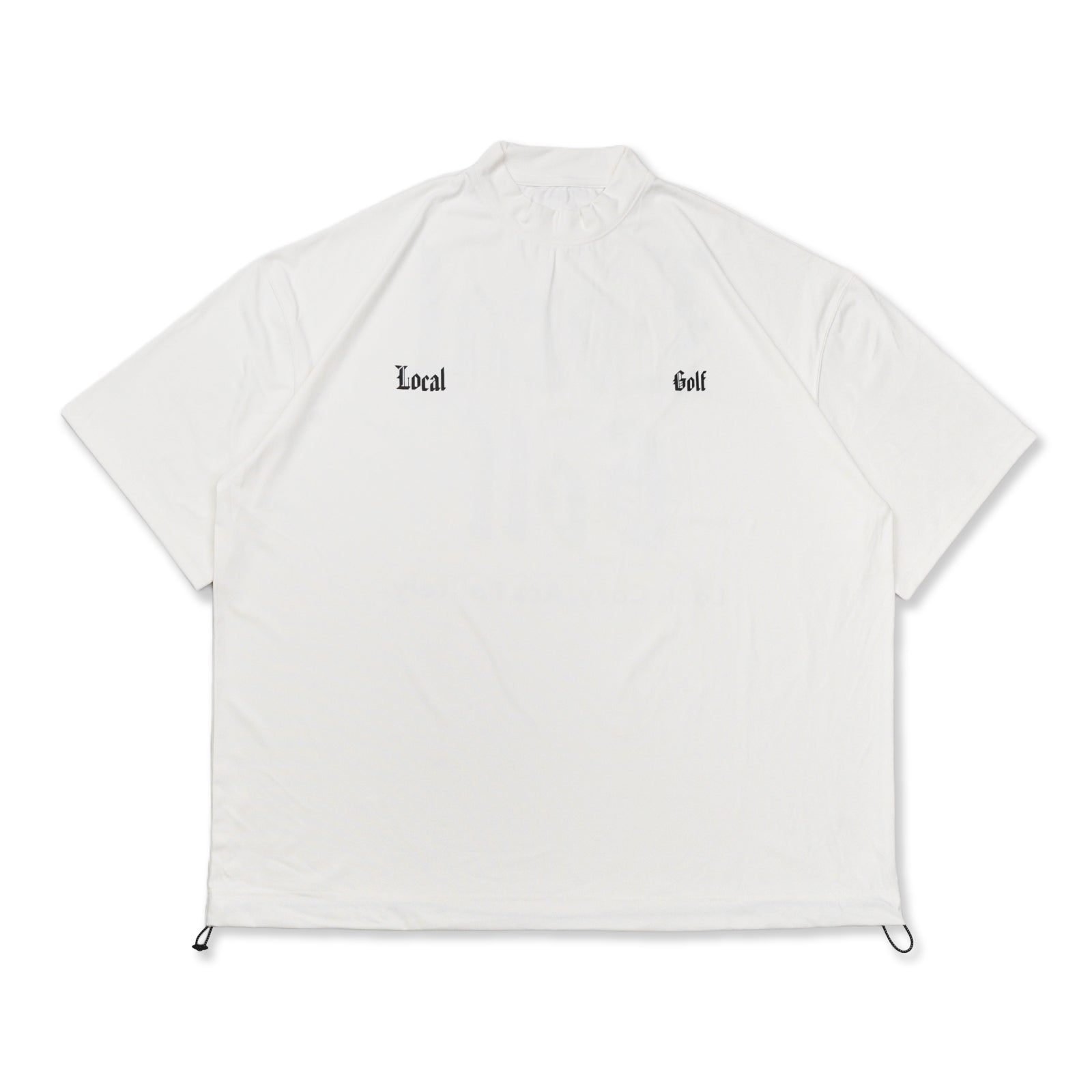 Medieval Logo S/S MOCK WHITE – Local GOLF