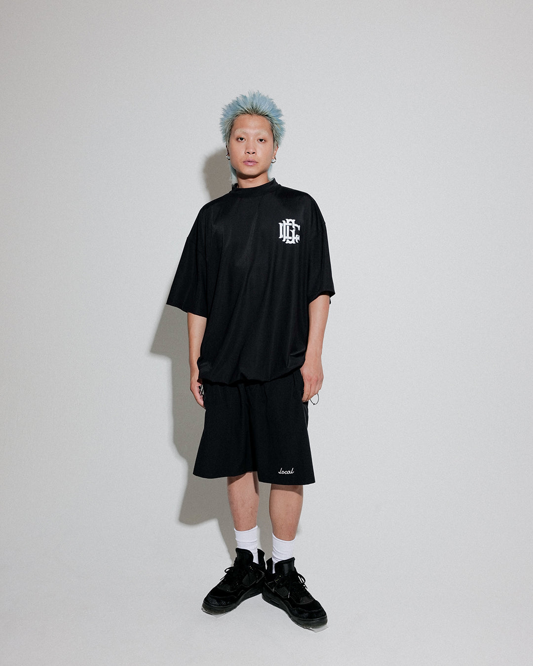 Legacy Logo S/S MOCK BLACK – Local GOLF