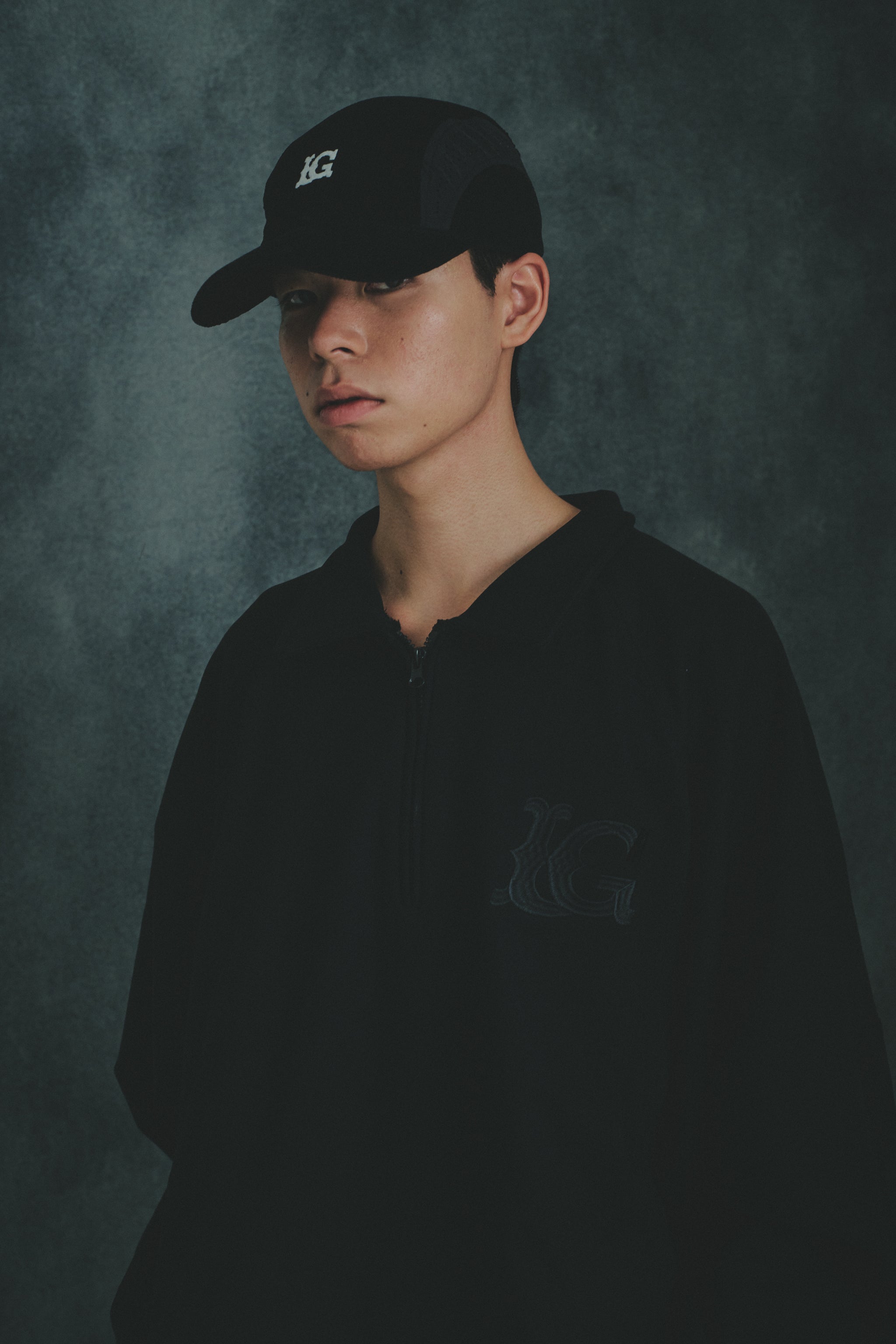 LG ZIP POLO SWEAT | Black – Local GOLF