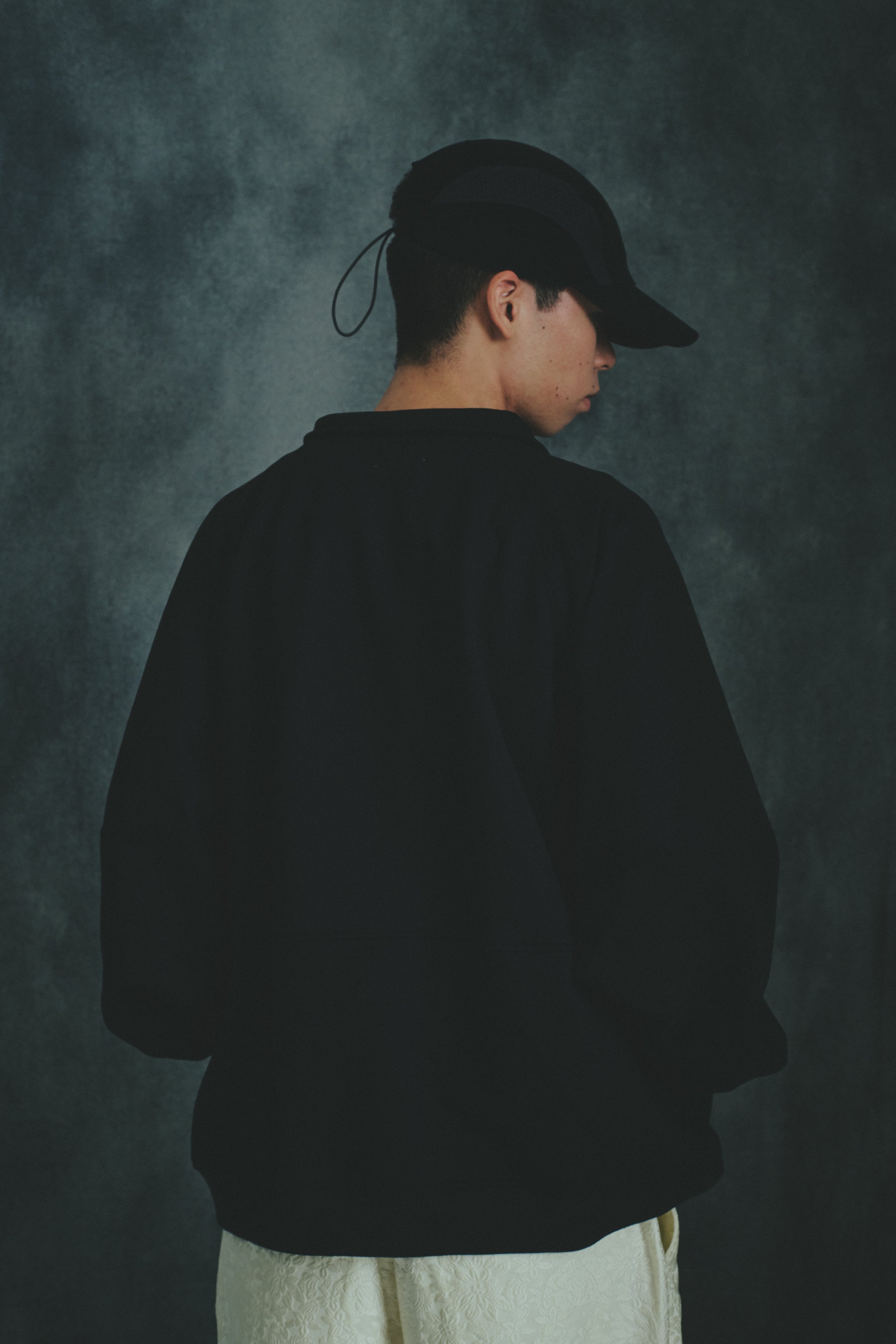 LG ZIP POLO SWEAT | Black – Local GOLF