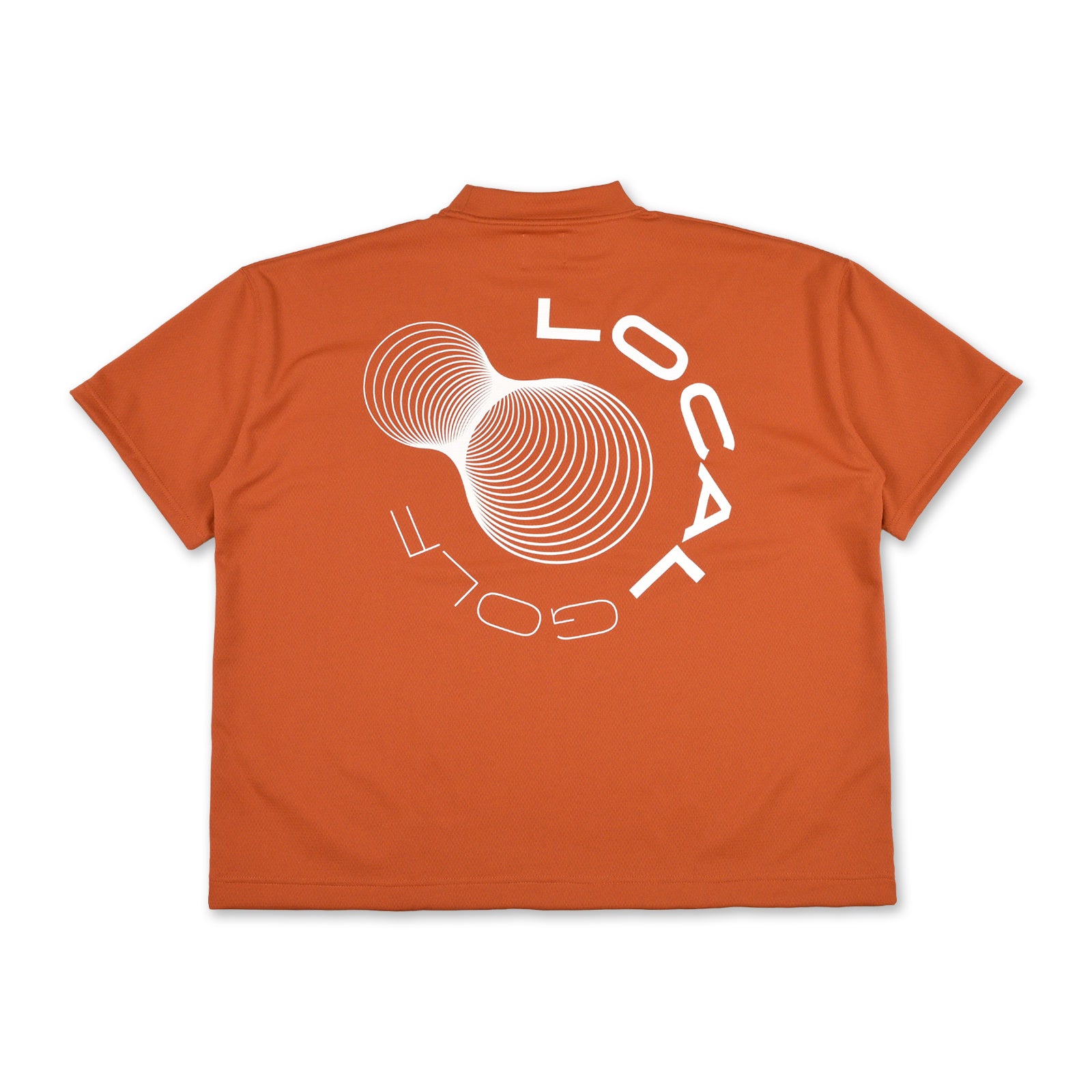 Ripple Logo S/S MOCKNECK ORANGE – Local GOLF