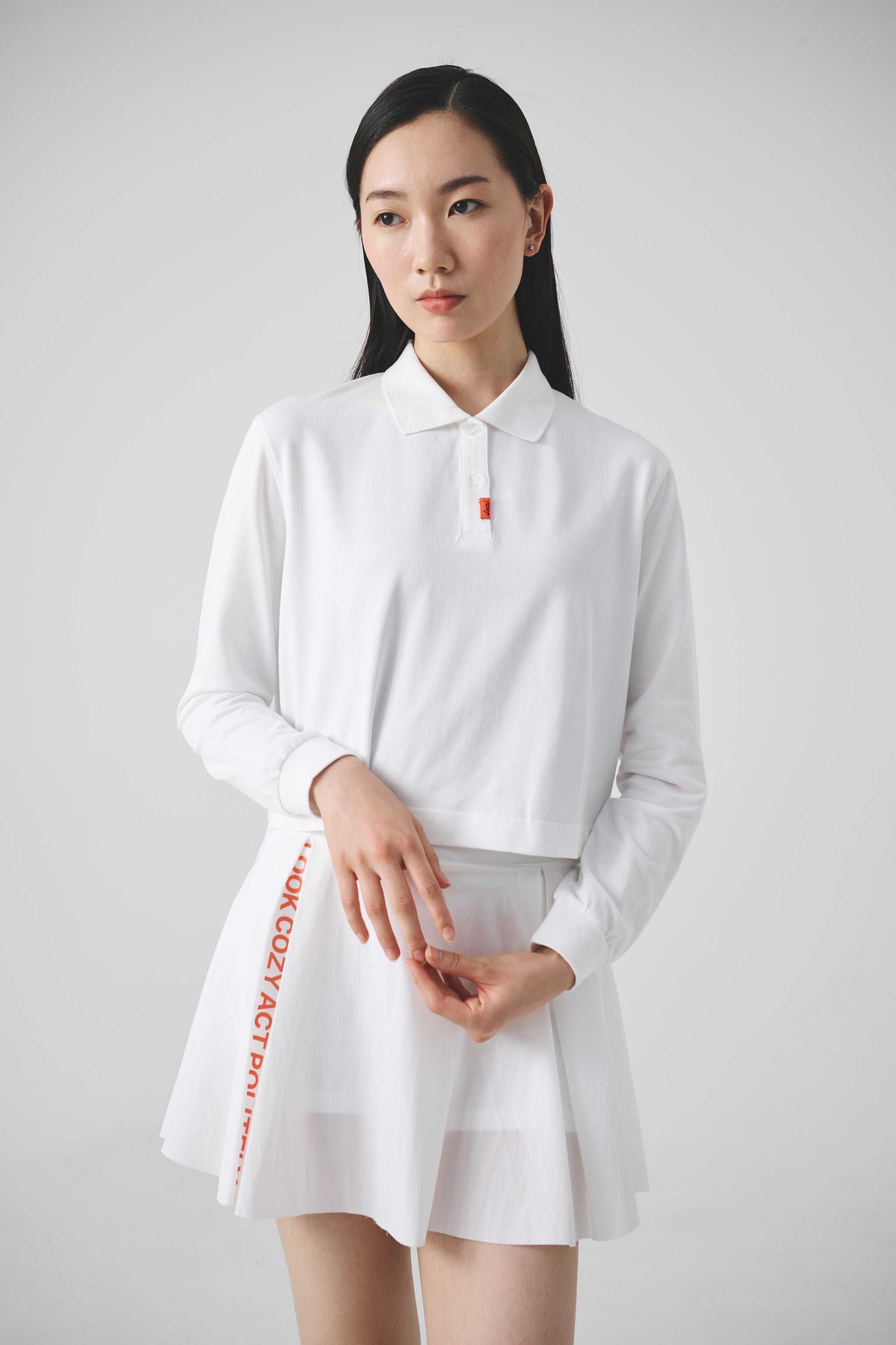 Stretch Nylon Golf SKIRT | White – Local GOLF