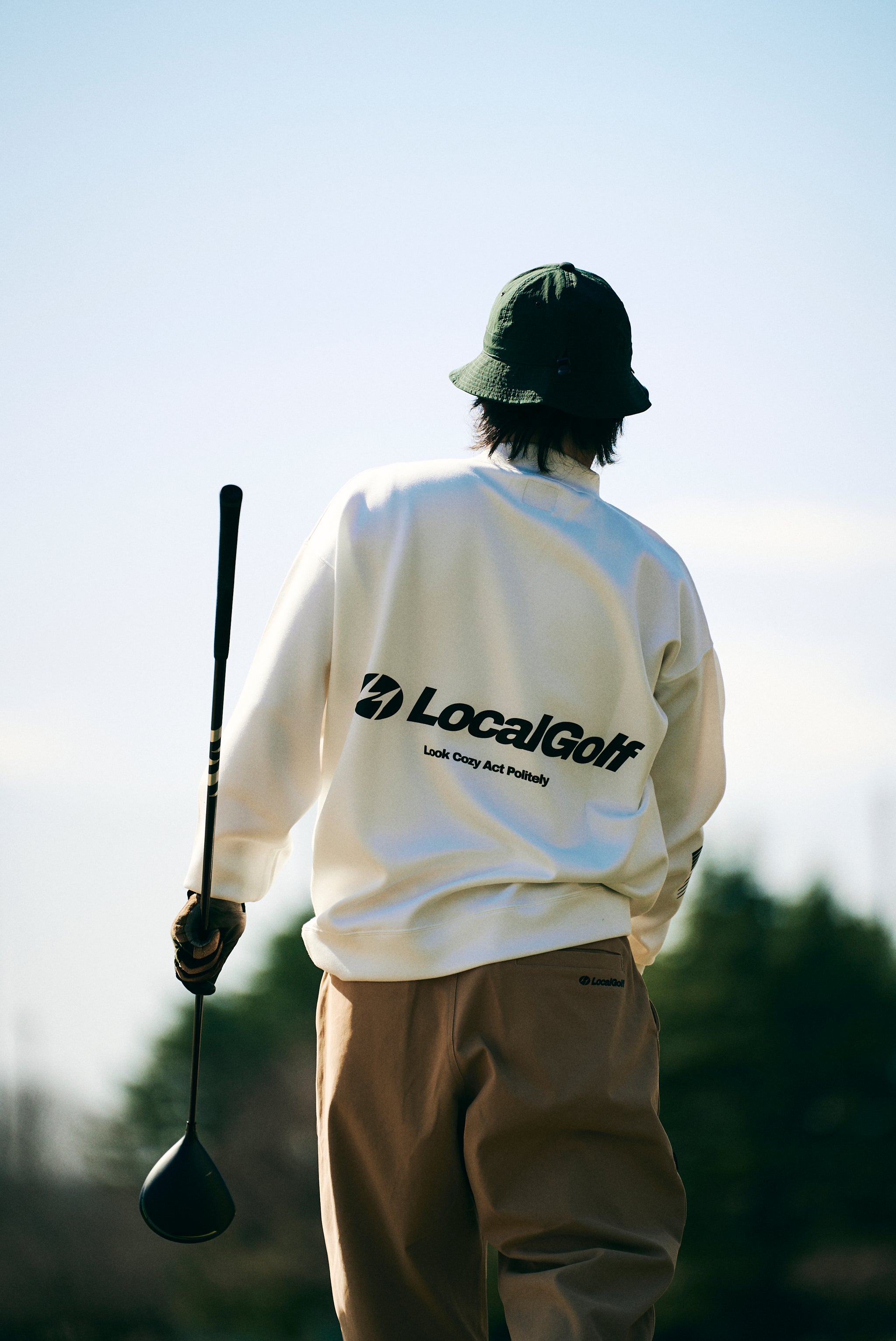 LCG ANKLE PANTS BEIGE – Local GOLF