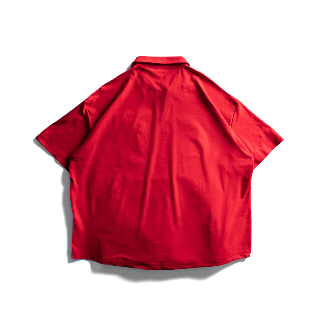 【新品完売品】Local GOLF Pocket Open ポロシャツ L-XL Pocket Open S/S POLO SHIRT | Red – Local GOLF