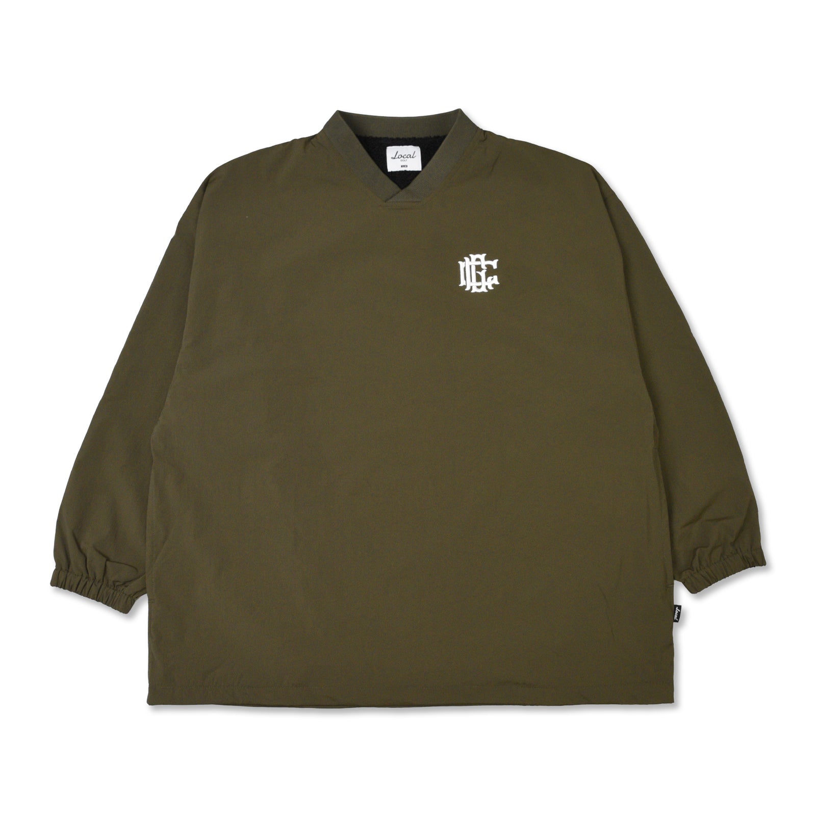 Legacy Logo Nylon Pullover KHAKI – Local GOLF