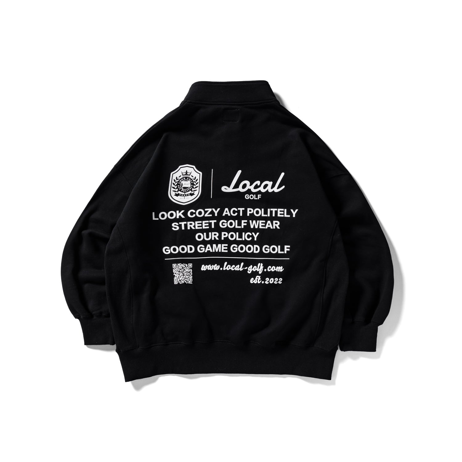 LGC Snap SWEAT | Black – Local GOLF