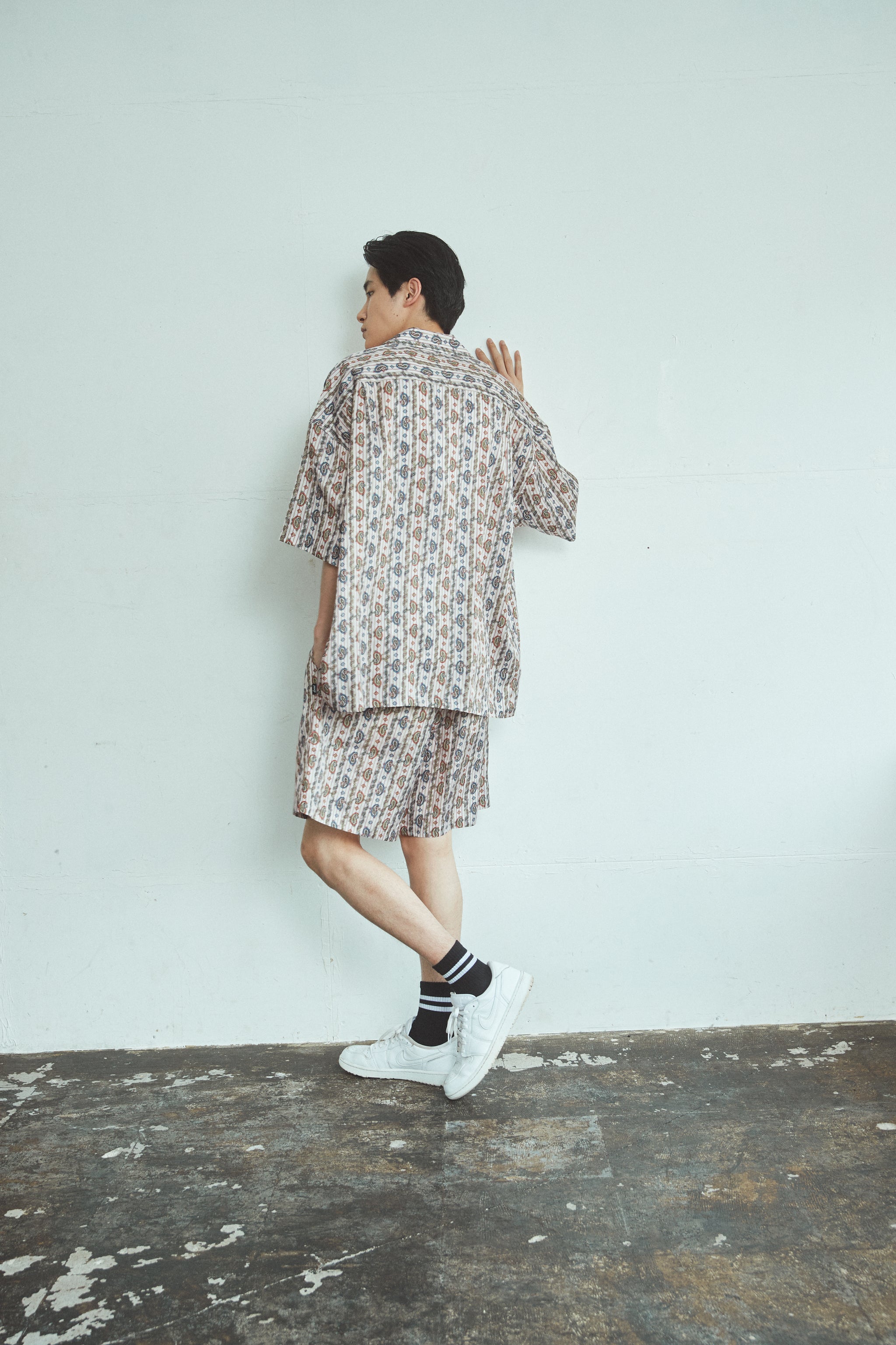 Big Hawaiian SHORTS | Paisley Stripe – Local GOLF