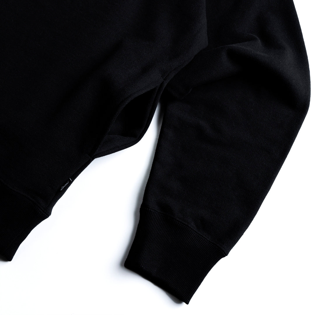 LOGO Crew Neck SWEAT | Black – Local GOLF